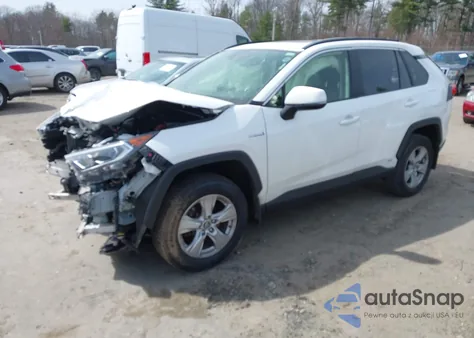 2019 Toyota Rav4 Hybrid Xle from USA, damaged, VIN JTMRWRFV2KD022588